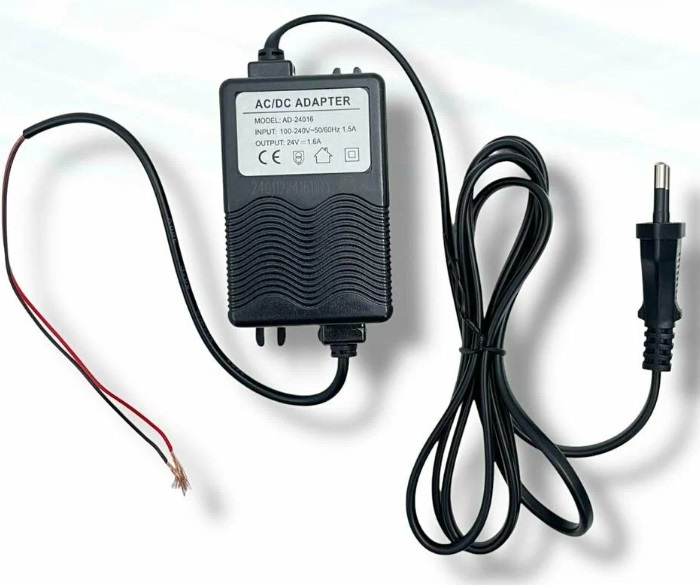 картинка Блок питания для насоса (Адаптер) 24 В, 1.6 А  (220VAC-24VDC, 1.6A) 