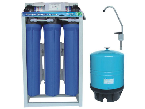 картинка Напольная установка обратного осмоса бескорпусная DITREEX ROF4-4-10Gm (4x100G, ручной. режим, бак 40л. без крана)