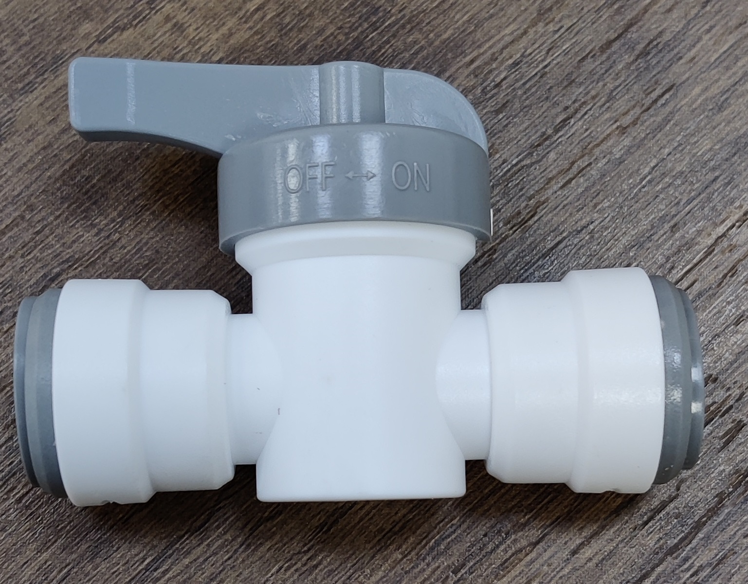 картинка Кран перекрывающий прямой QT-02K 1/2"трубка(f) x 1/2"трубка(f) комплект 5 шт.