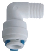 картинка Фитинг угловой QT-08A 1/4"трубка(f) x 1/8"резьба(m) комплект 25 шт.