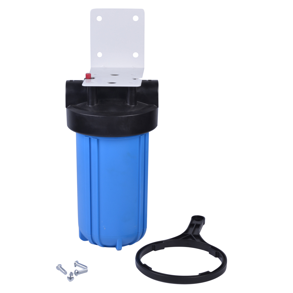 картинка Одинарный магистральный фильтр BRM01 (PP10 inch Big Blue, ключ, пласт. резьба 1.0 inch)