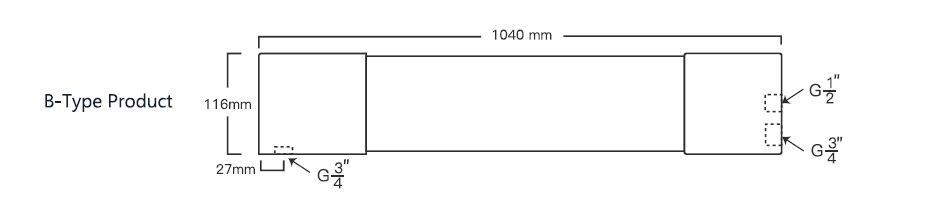 картинка Интегрированная обратноосмотическая мембрана Vontron ULP21-4040B