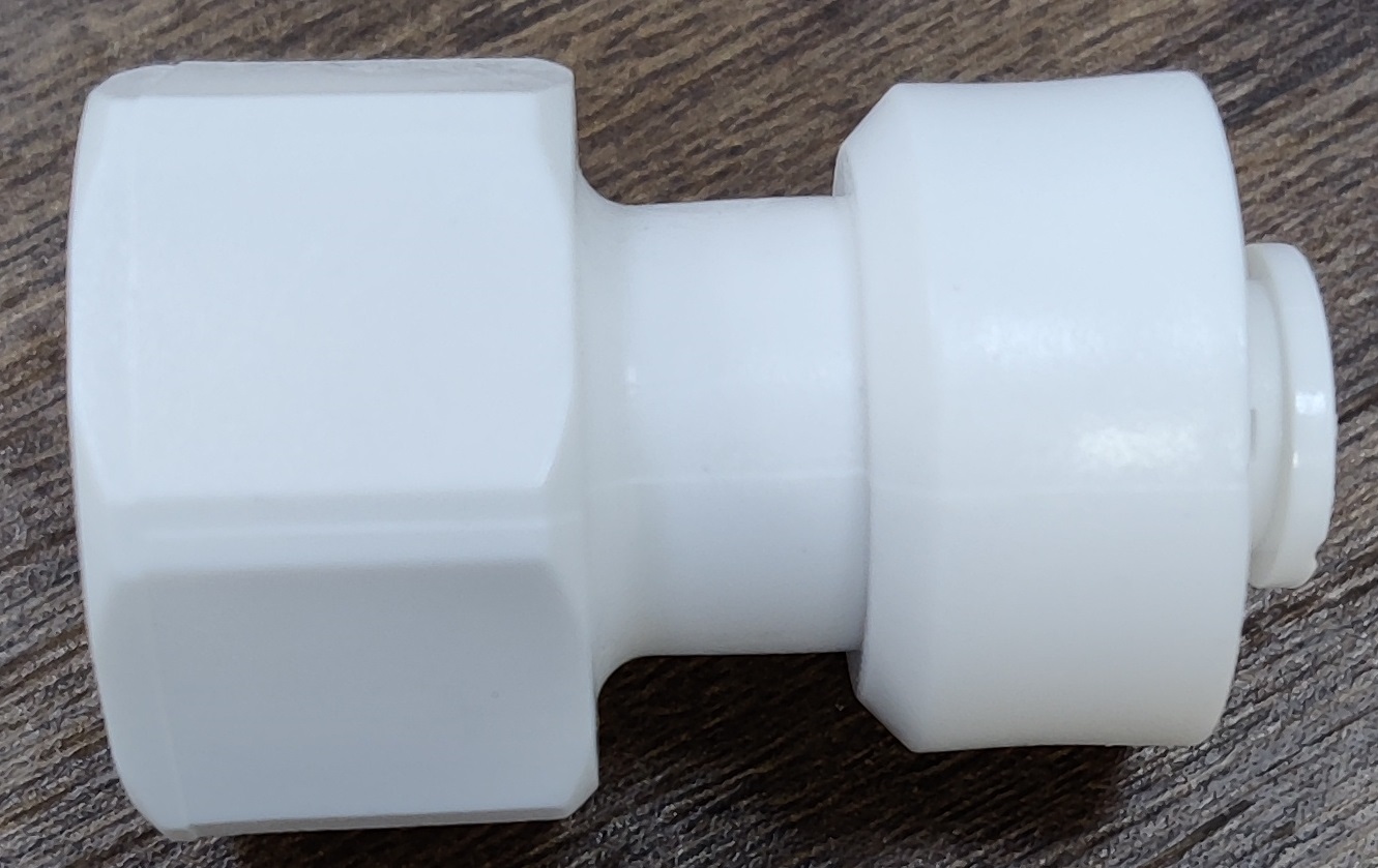 картинка Фитинг прямой QT-15T 5/16"трубка(f) x1/4"резьба(f) комплект 5 шт.