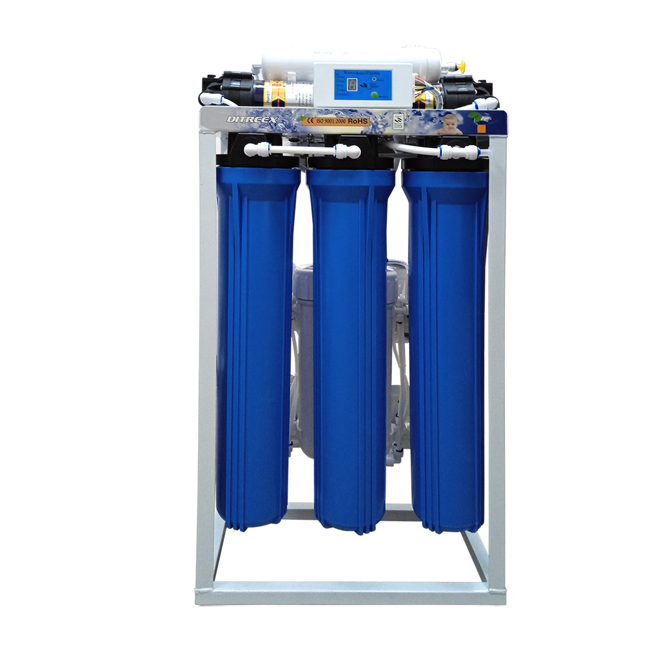 картинка Настенная установка обратного осмоса бескорпусная ROF4-4a (авто режим, без бака)