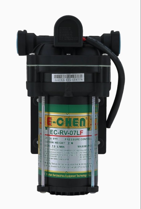 картинка Cамовсасывающий насос с датчиком давления EC-RV-07L (24VDC, 8A, 65 psi/4.5 бар, 7 л/м)