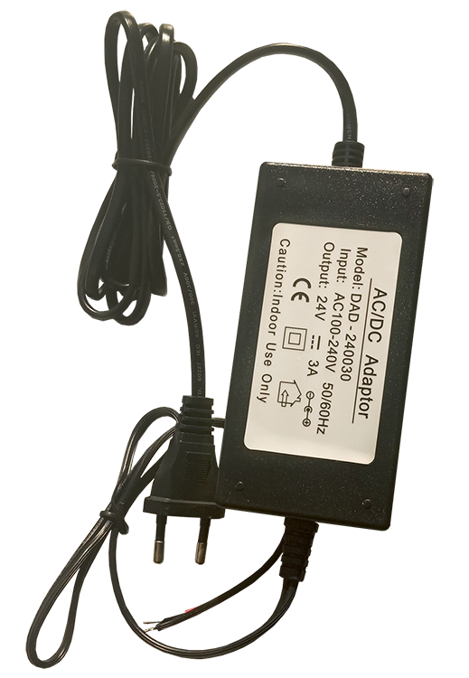 картинка Блок питания для насоса (Адаптер) 24 В, 3 А  (220VAC-24VDC, 3.0A) 