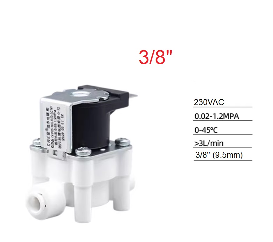 картинка Электромагнитный клапан переменного тока 220VAC, 150 атм (bar)  SV