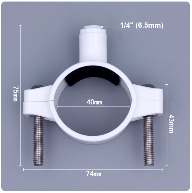 картинка Фитинг канализационный DS-1, комплект 10 шт.